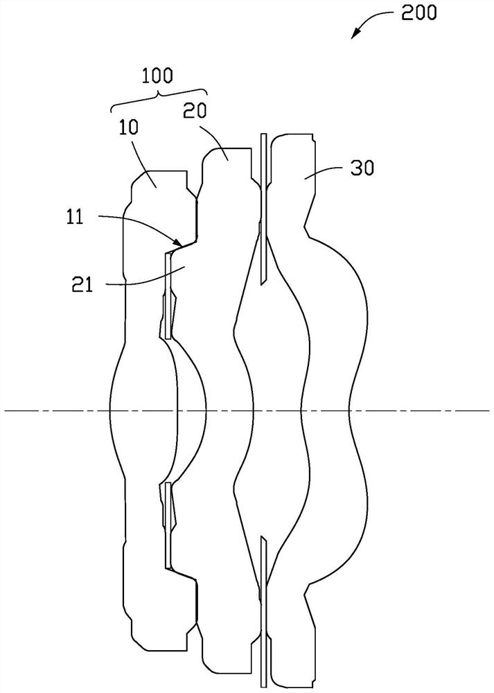 Lens assembly, lens module and electronic device