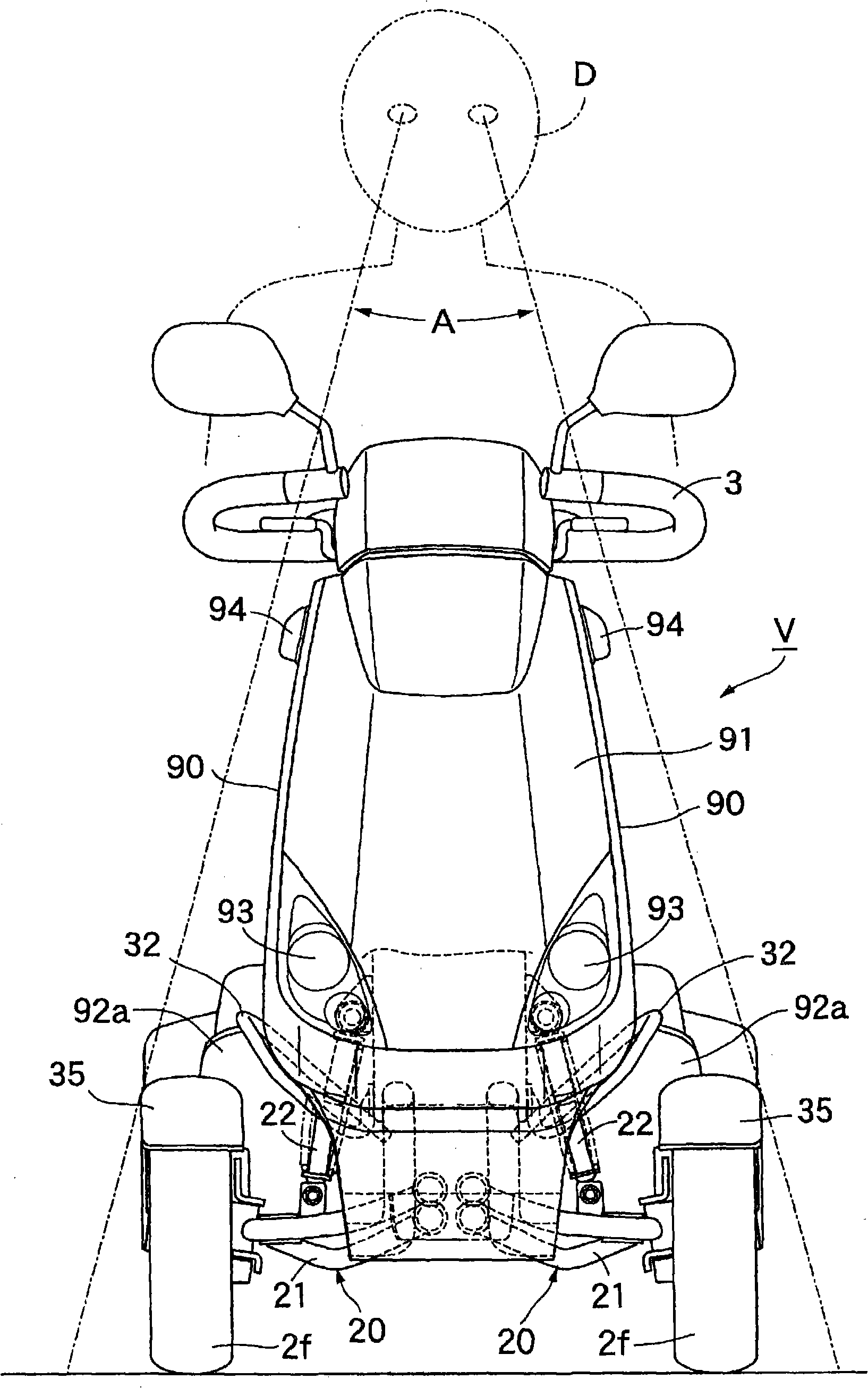 Small-sized vehicle