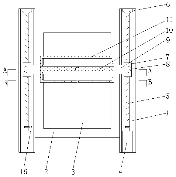 Automatic net cleaning device for vibration screen