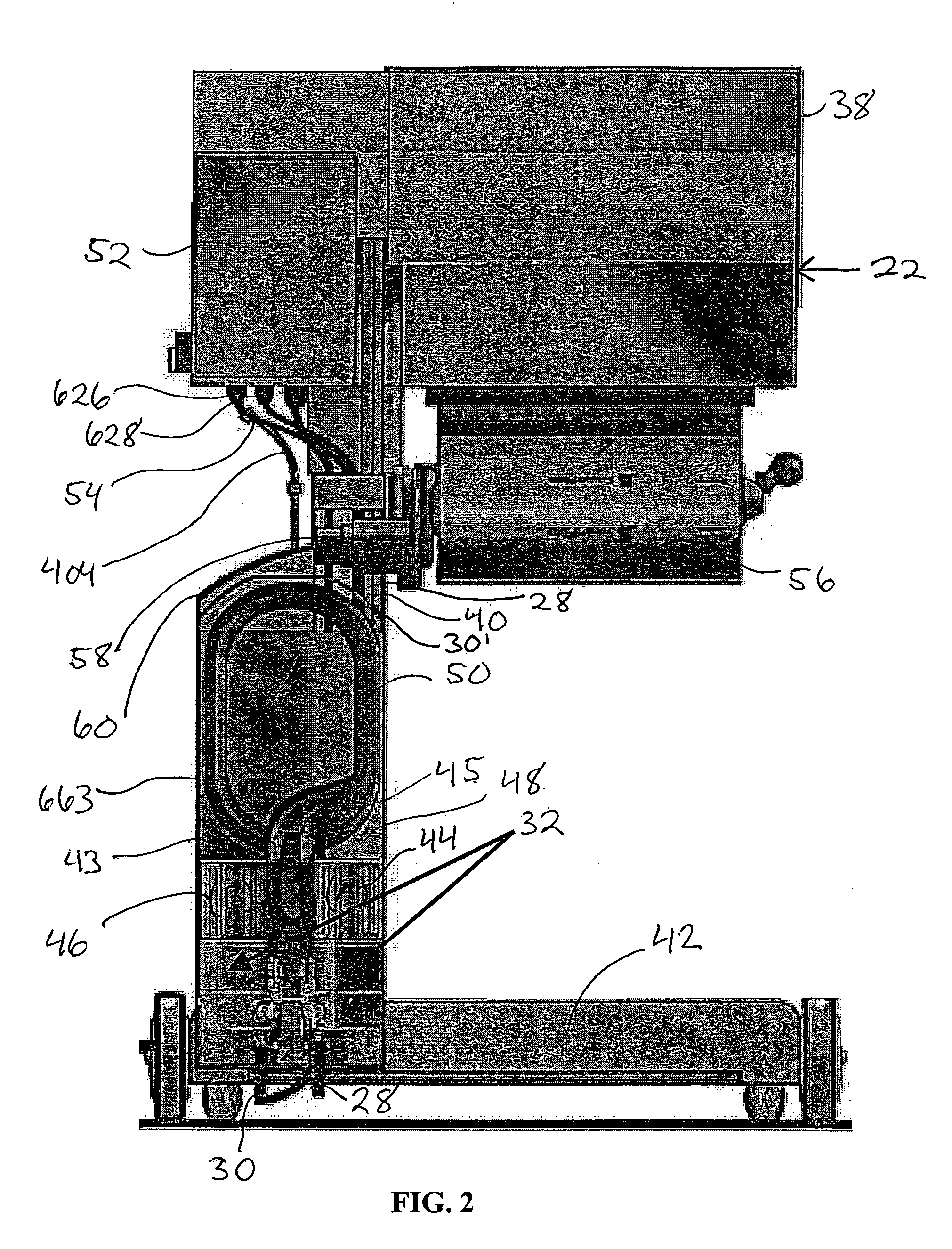 Dispensing system with end sealer assembly and method of manufacturing and using same