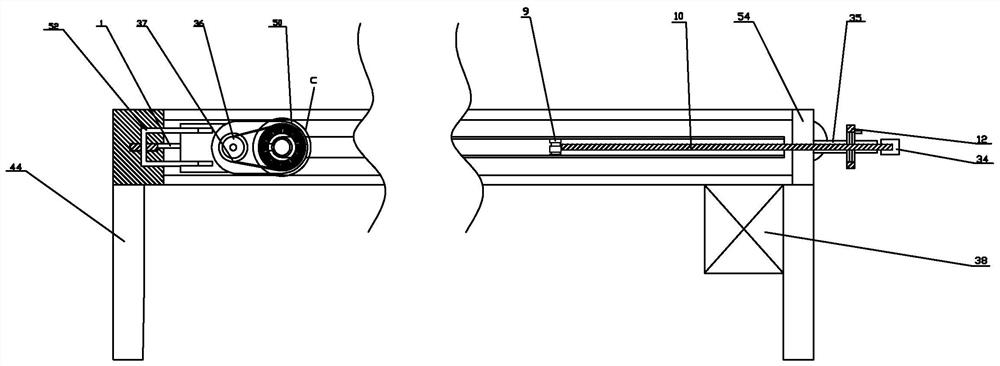 Surface paint spraying method for U-shaped curve galvanized pipe