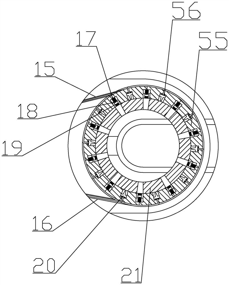 Surface paint spraying method for U-shaped curve galvanized pipe