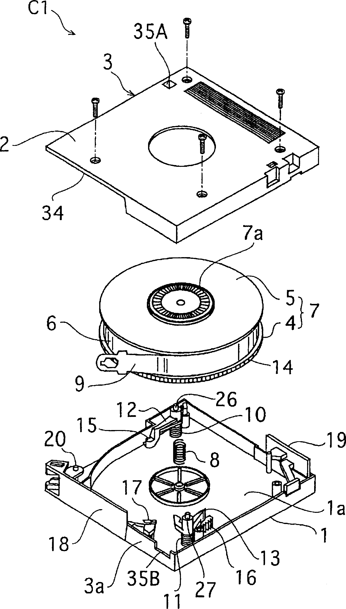 Magnetic tape cartridge and recorder/reproducer a magnetic tape cartridge