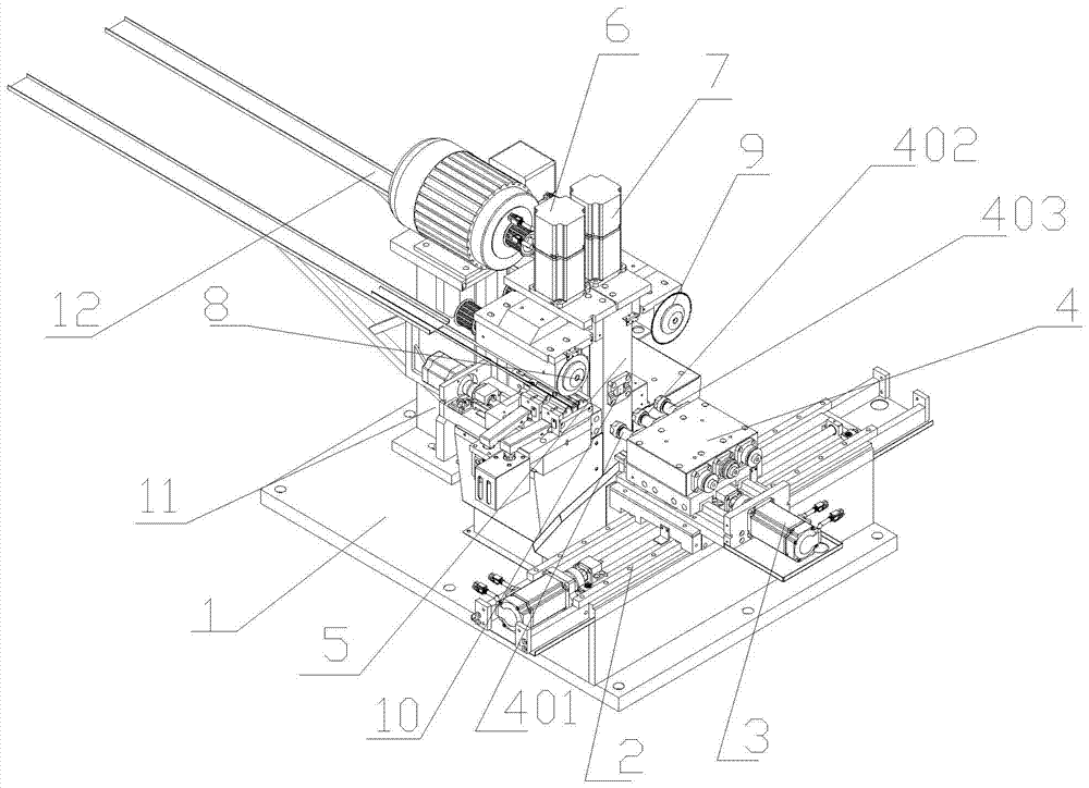 Drilling and cutting integrated machine and its processing method