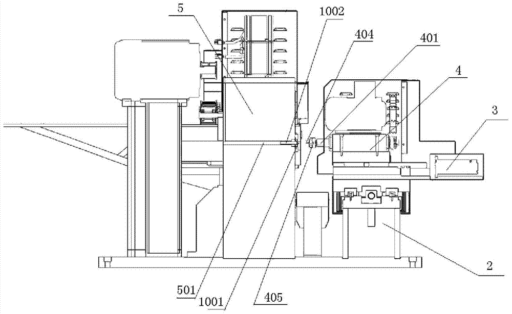 Drilling and cutting integrated machine and its processing method