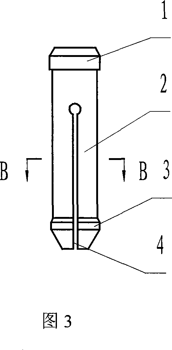 Elastic elliptic bolt