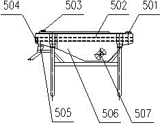 A V-method molding sand treatment system and method