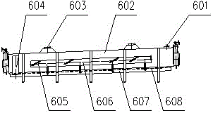 A V-method molding sand treatment system and method