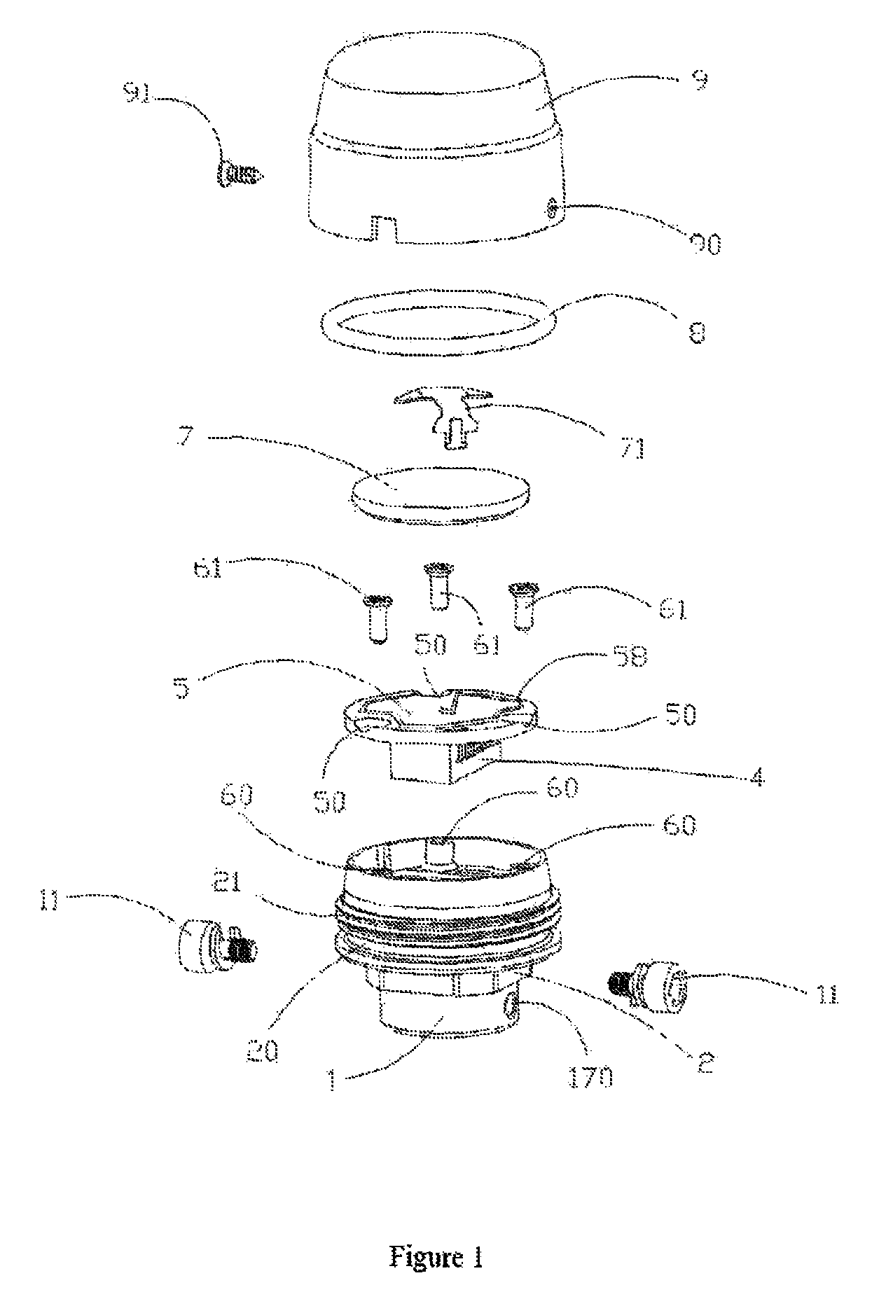 External tire pressure sensing device