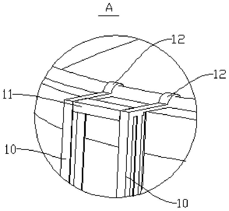 Vacuum suction cup type outer jolt ramming device for low-temperature storage tank