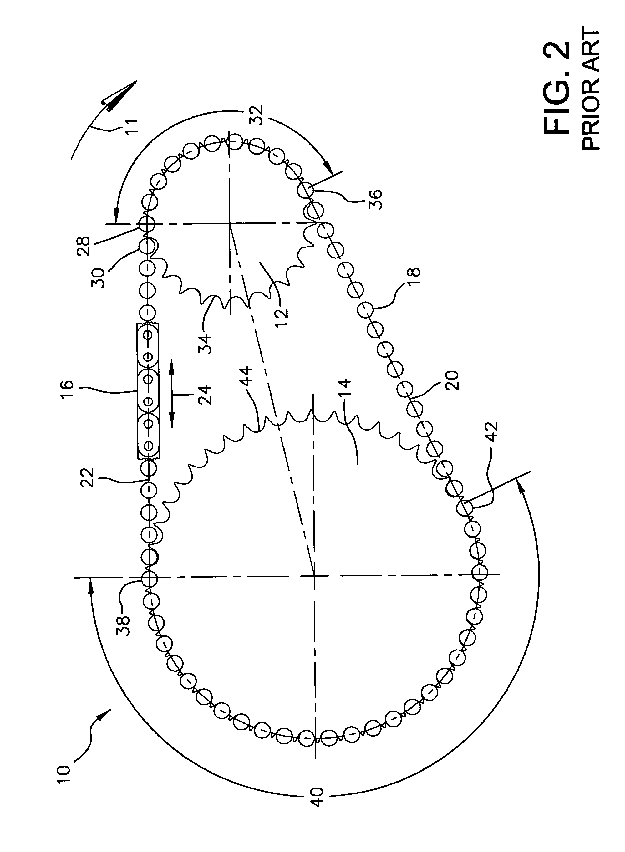Roller chain sprocket with symmetric cushion rings