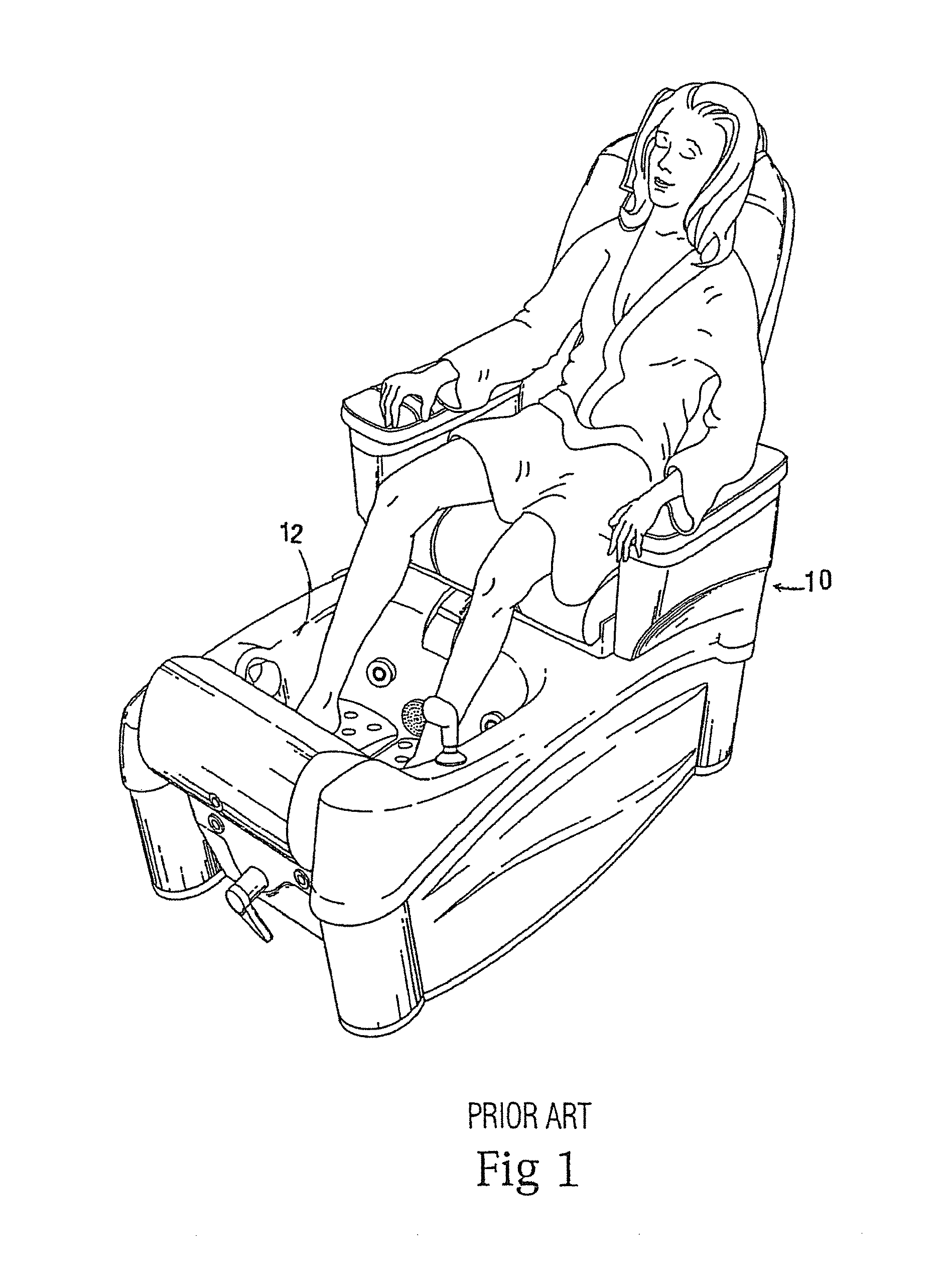 Water jet mechanism for whirlpool effect in pedicures or other applications