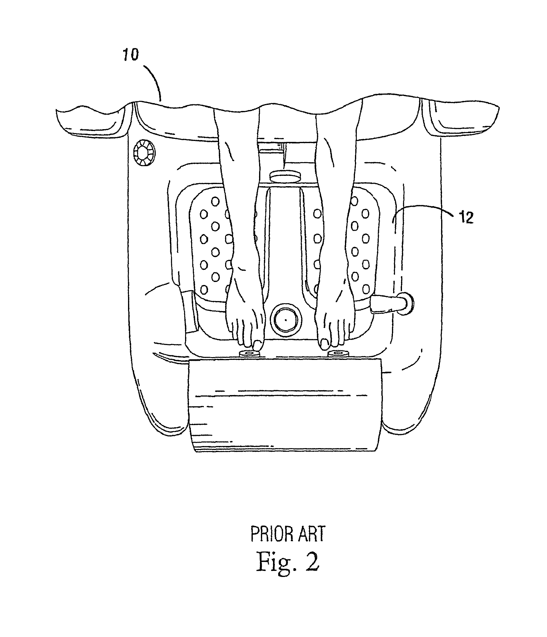 Water jet mechanism for whirlpool effect in pedicures or other applications