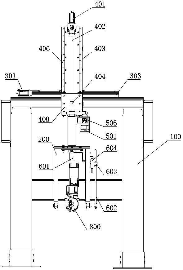 A multi-degree-of-freedom motion realization device for large and medium-sized disk parts processed by barrel finishing