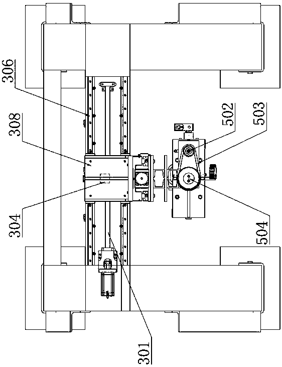 A multi-degree-of-freedom motion realization device for large and medium-sized disk parts processed by barrel finishing
