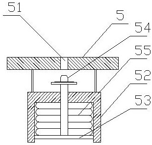 A sewage tail water heat recovery device