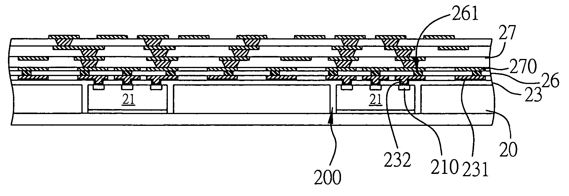 Semiconductor package structure and method for fabricating the same