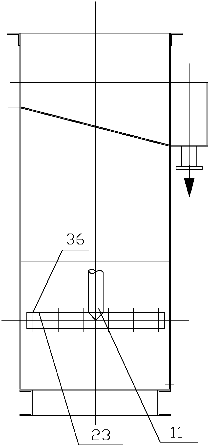 Impeller cutting type vortex air floatation device