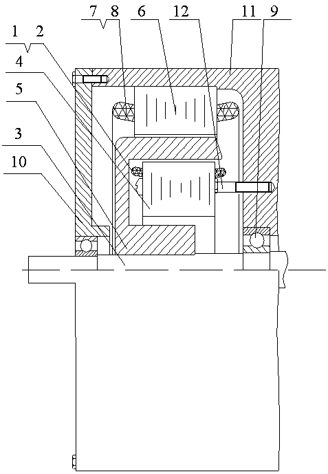 Internal-external double-stator electro-magnetic double-salient starter generator