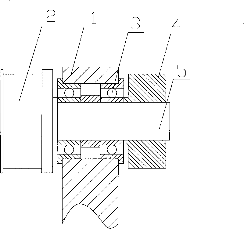 Belt pulley rotating device