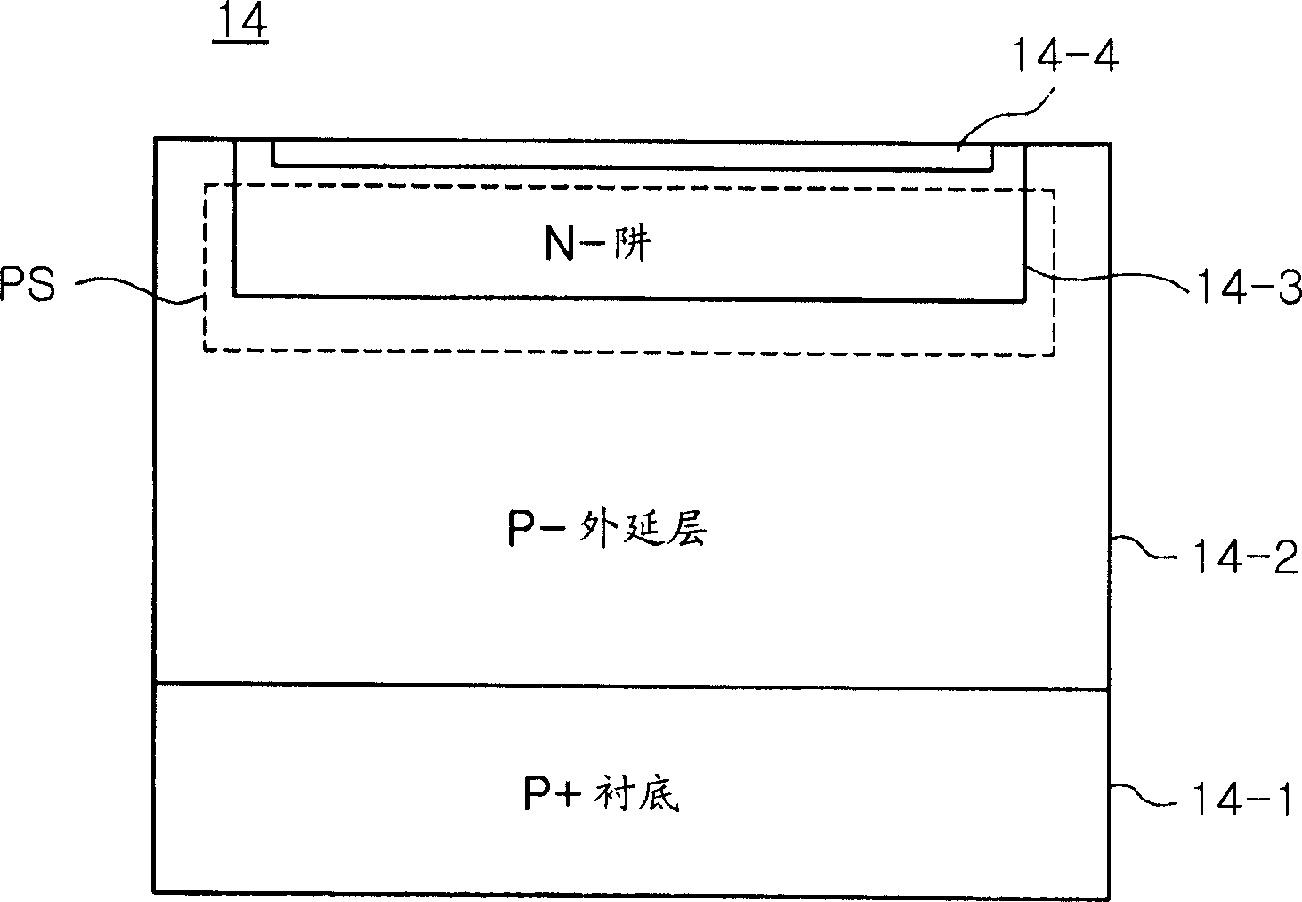 Image sensor for semiconductor light-sensing device and image processing apparatus using the same