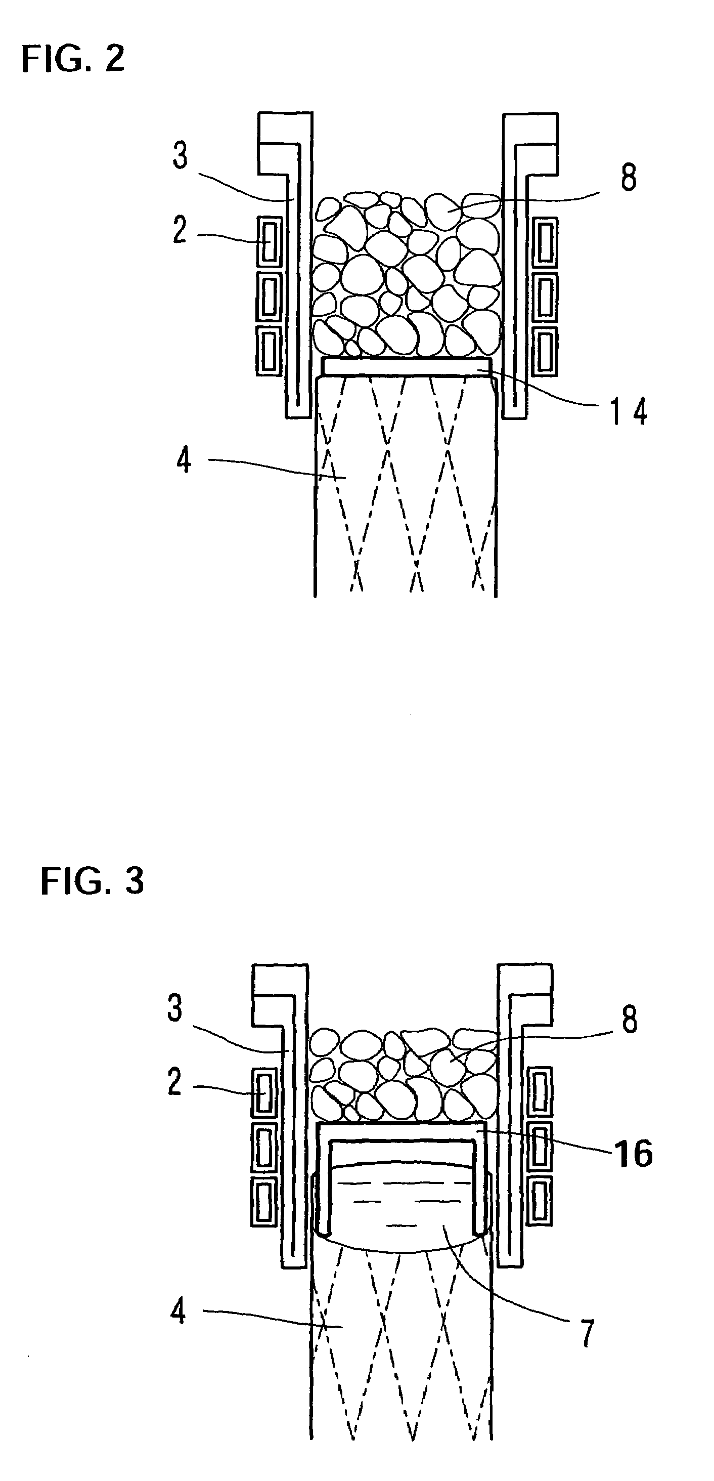 Method for casting polycrystalline silicon
