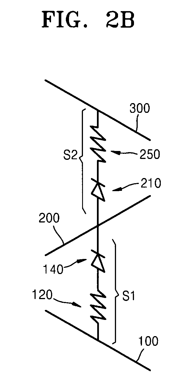 Resistive memory devices and methods of manufacturing the same