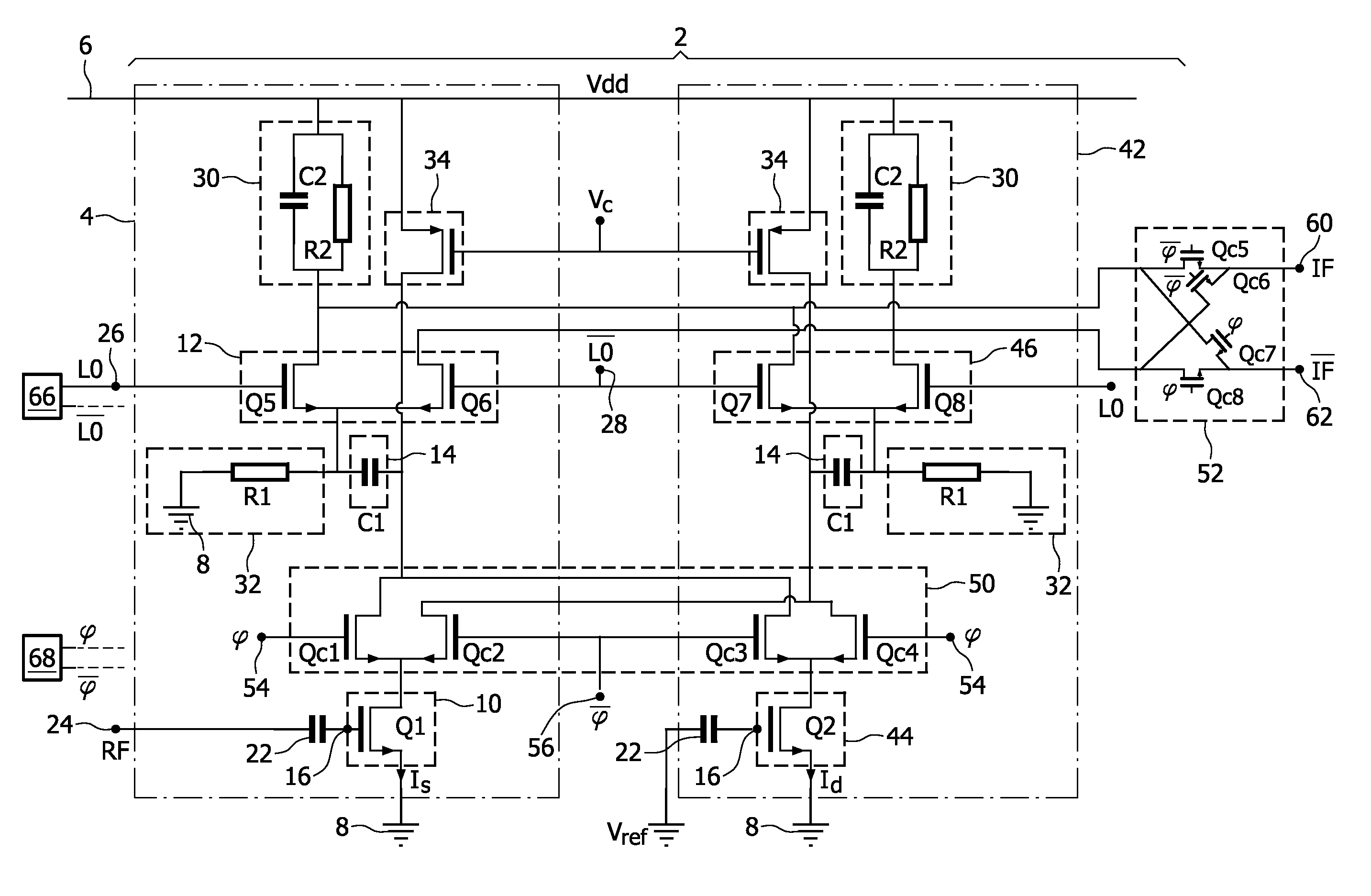 Mixer circuit and method of operation