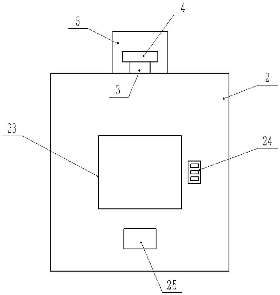 Pesticide spraying device for wheat seedlings