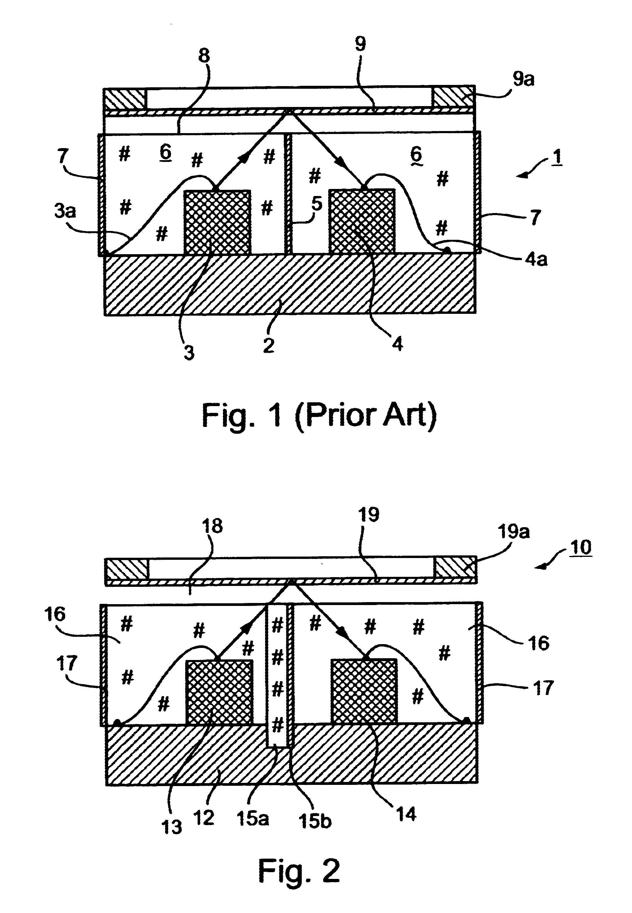 Optical transducers and methods of making same