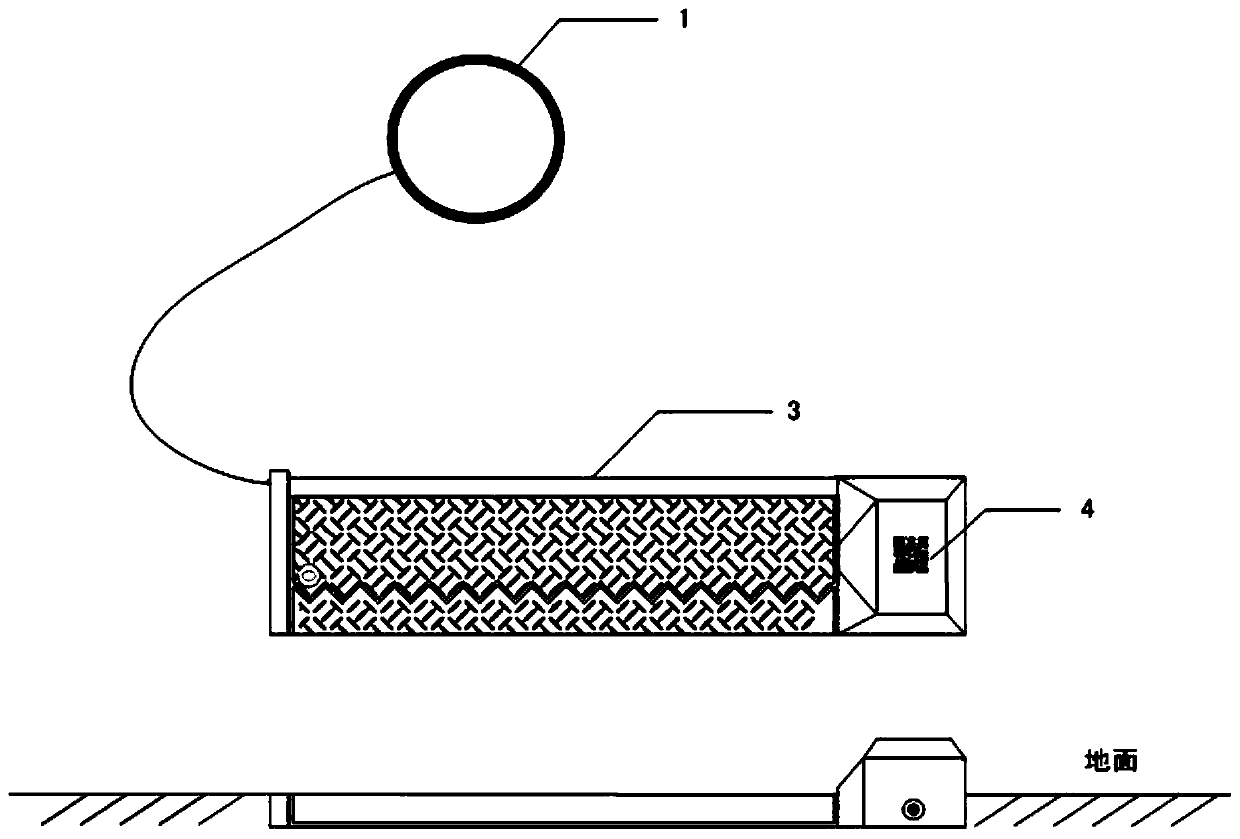 Independent parking lot automatic charging system