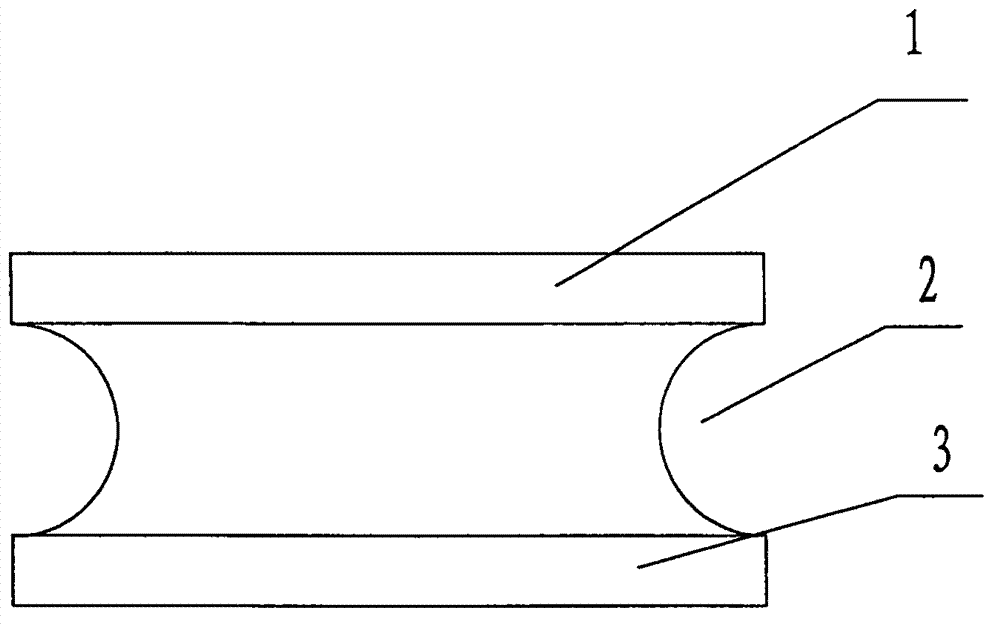 Double-layer fireproof heat-preservation mold plate type wall body