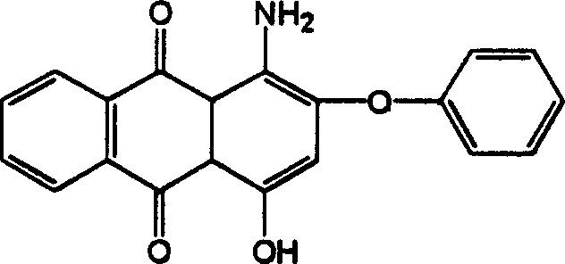 Red anthraquinone dispersion dye