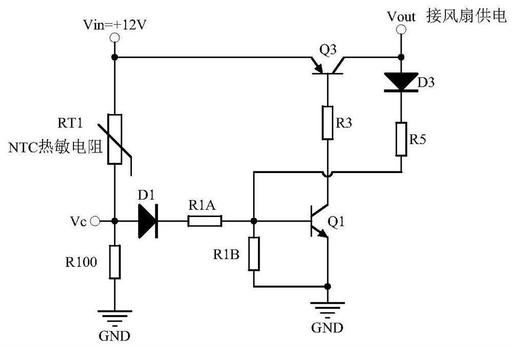 Hysteresis comparison control circuit