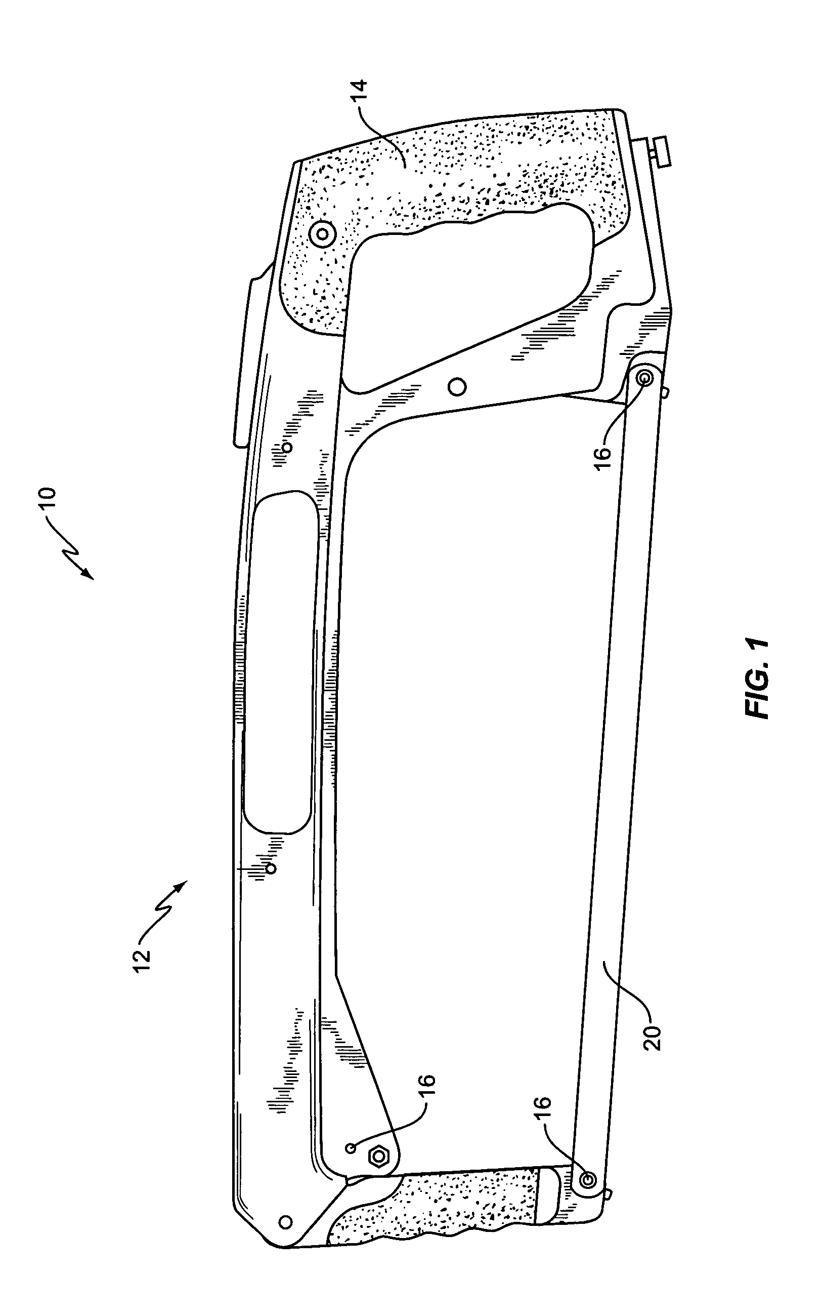 Hand tool with cutting blade having cutting surfaces with wear-enhancing coating thereon