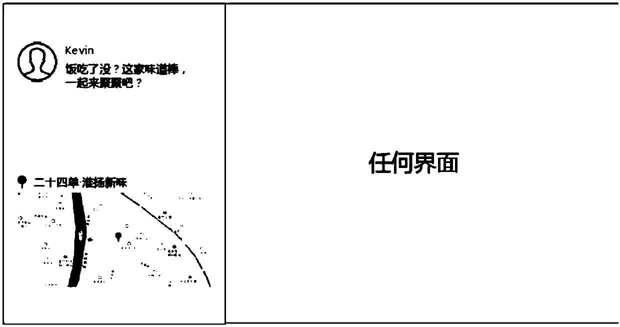 Geographic position information display method and system, medium and vehicle-mounted terminal