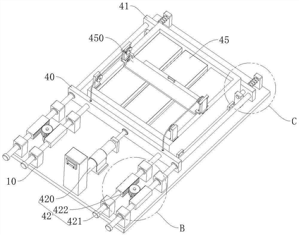 A batch type forming device for coke oven door bolt