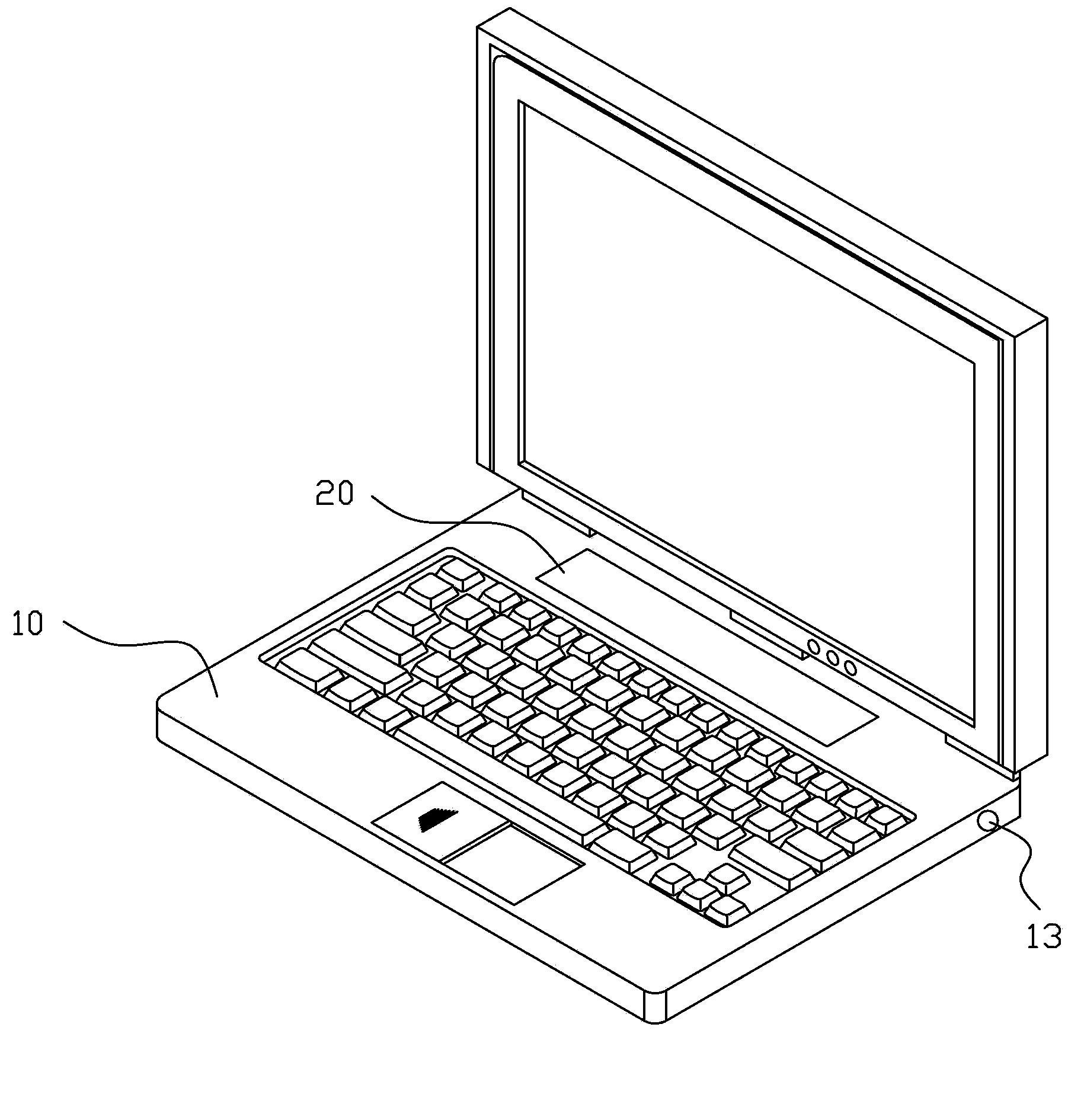 Seamless removable laptop battery