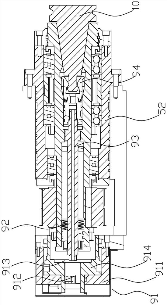 Numerical control vertical and horizontal compound machine