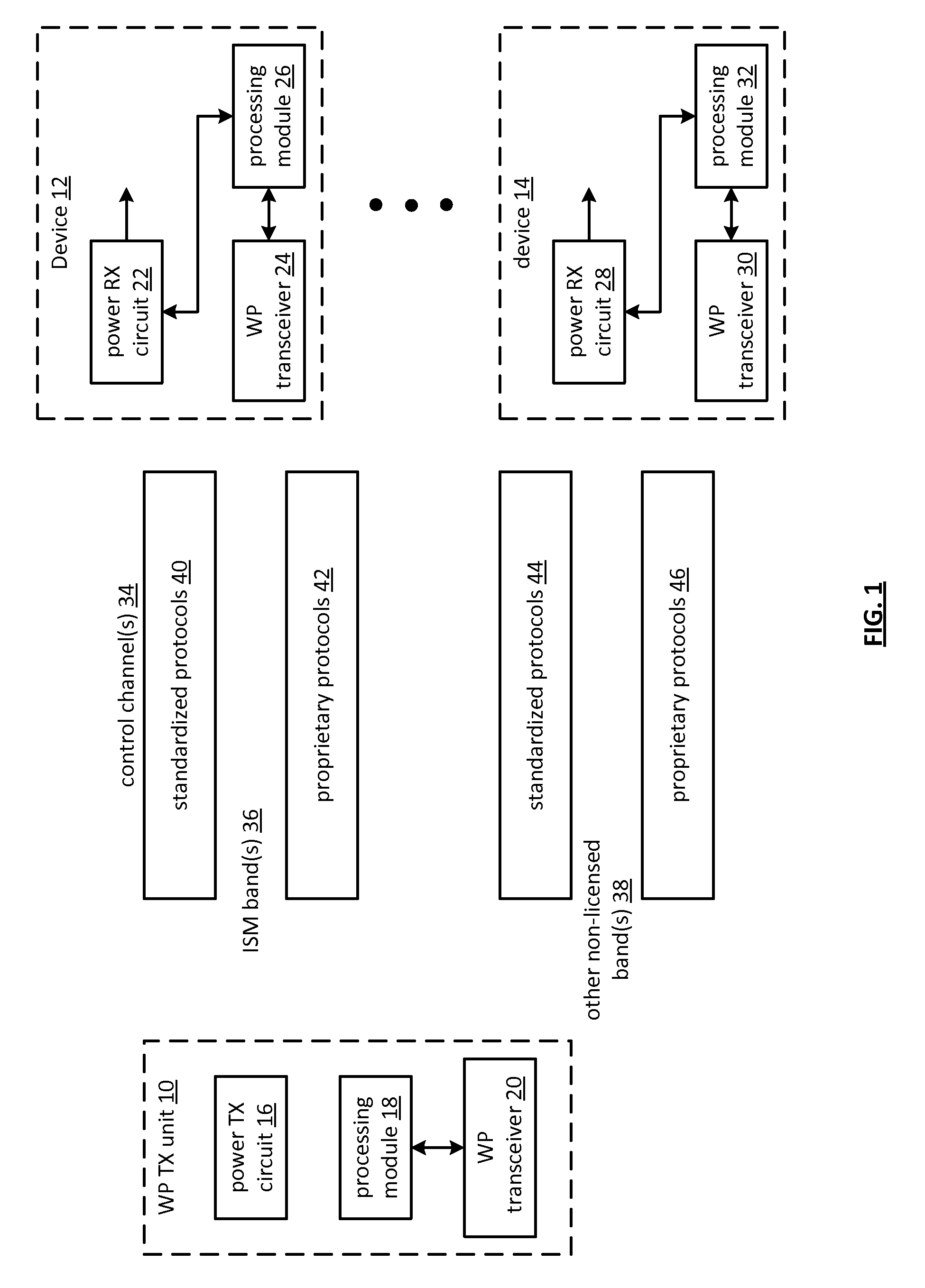 IC controlled wireless power operation and applications thereof