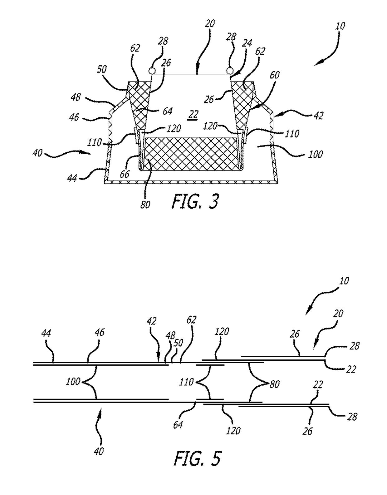 Valve sealing tissue and mesh structure