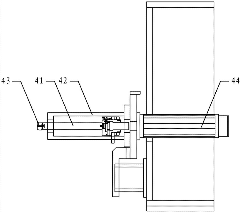 Gluing and servo pressing device for engine blocks and seals