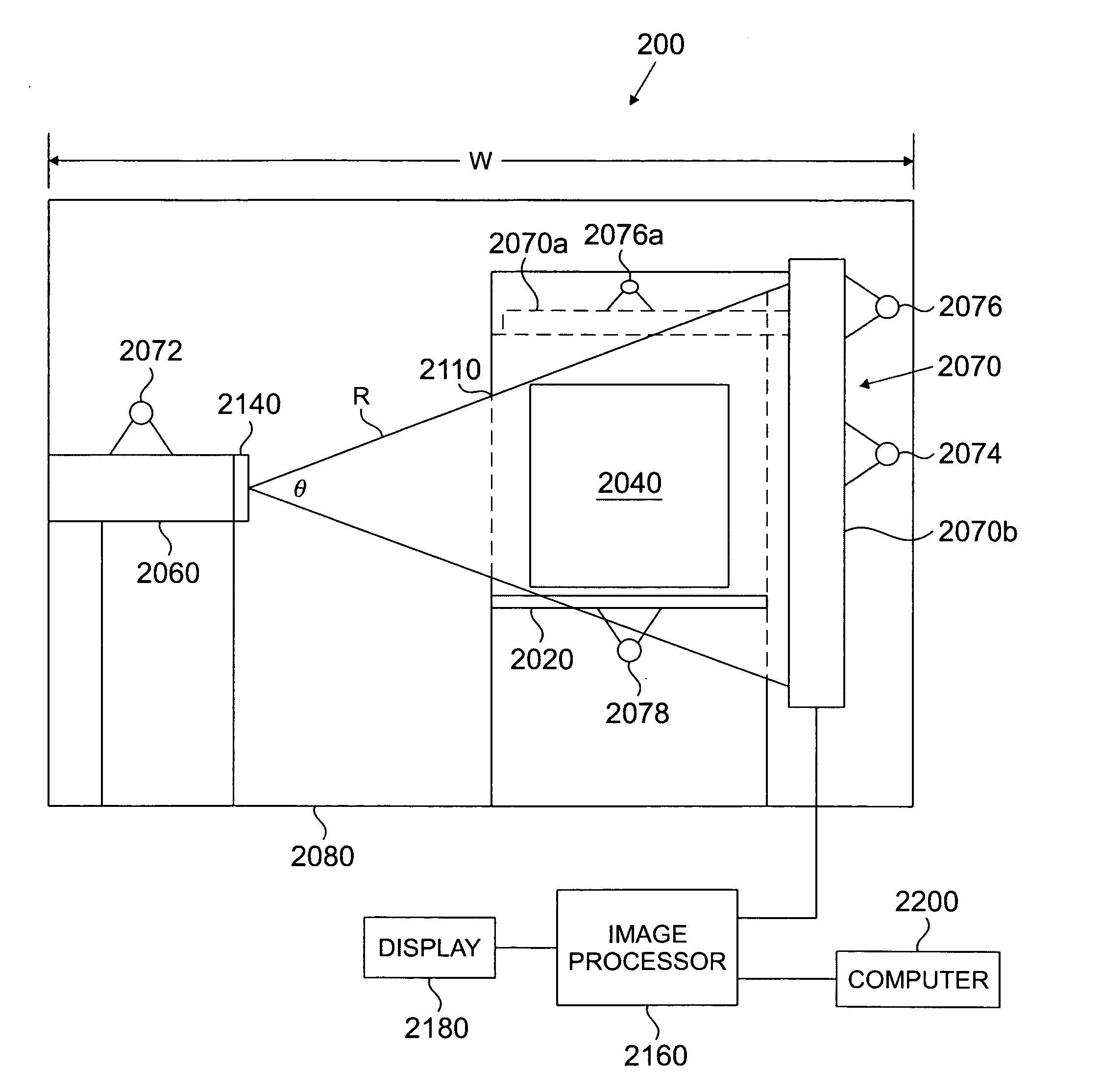 Dual energy radiation scanning of contents of an object