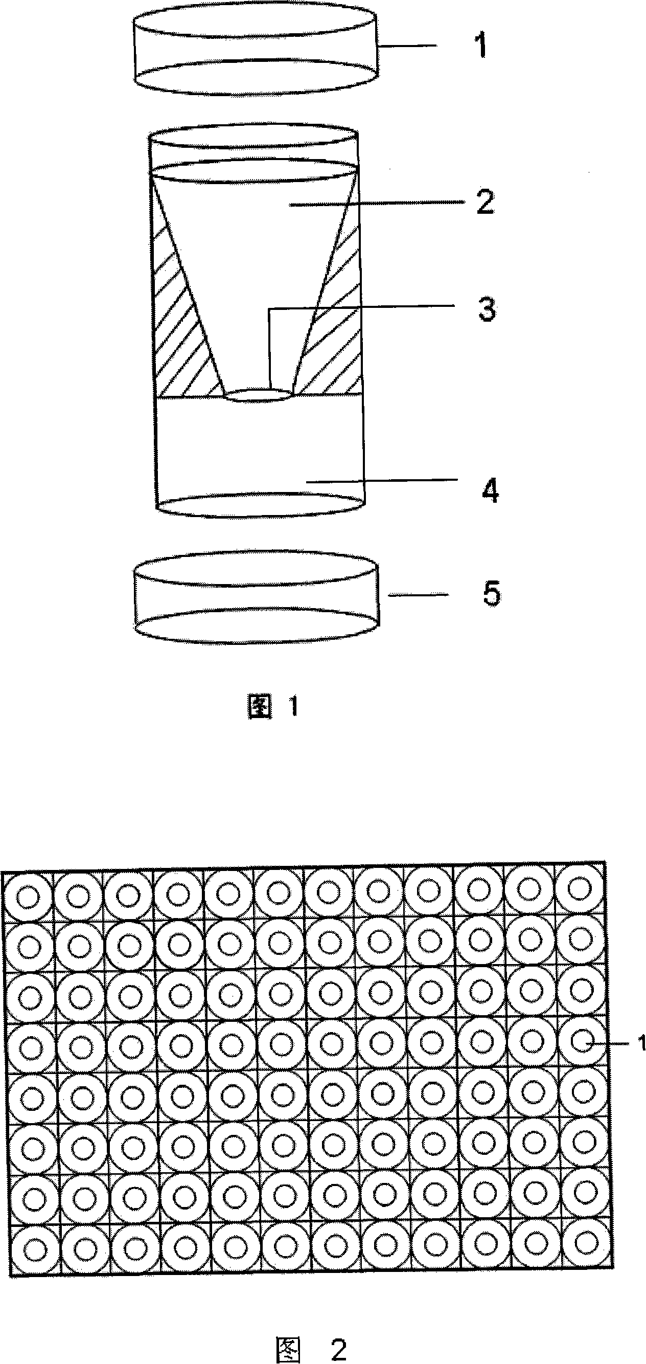 High-flux fast screening method for antibiotics generated bacterium and device thereof