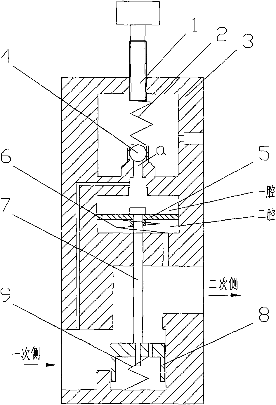 Multi-pressure shared type gas tank and pressure-supplementing valve thereof