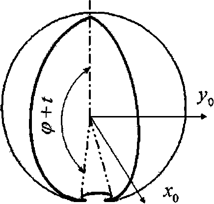 Super large workspace spherical face hinge possessing bias output