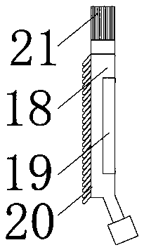 Portable cleaning device for shared bicycles