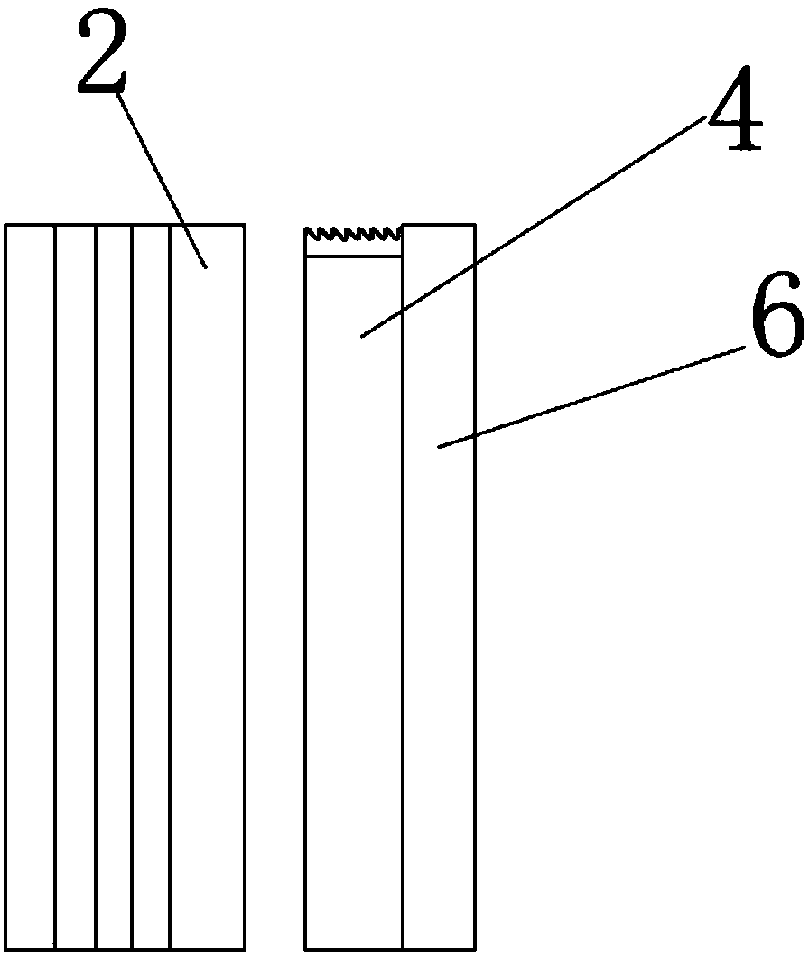 Unidirectional heat dissipation module