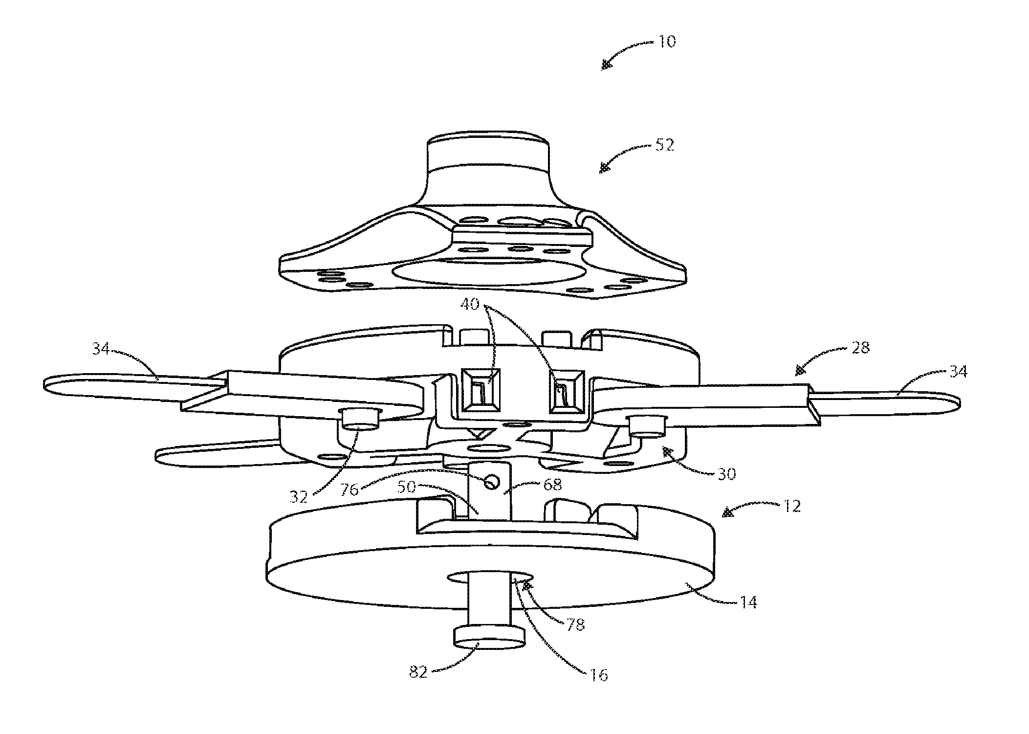 Combination string and blade trimmer head