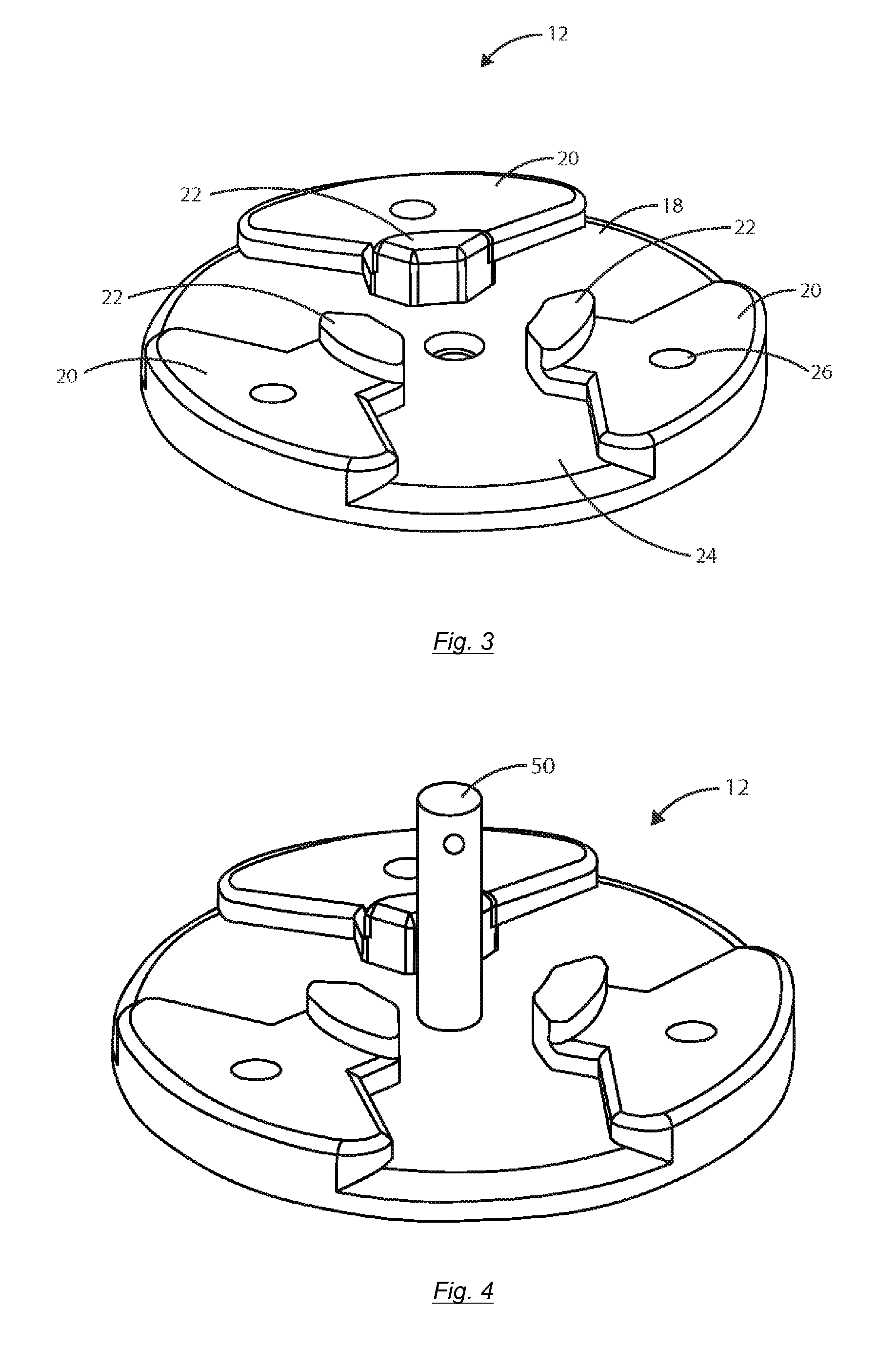 Combination string and blade trimmer head